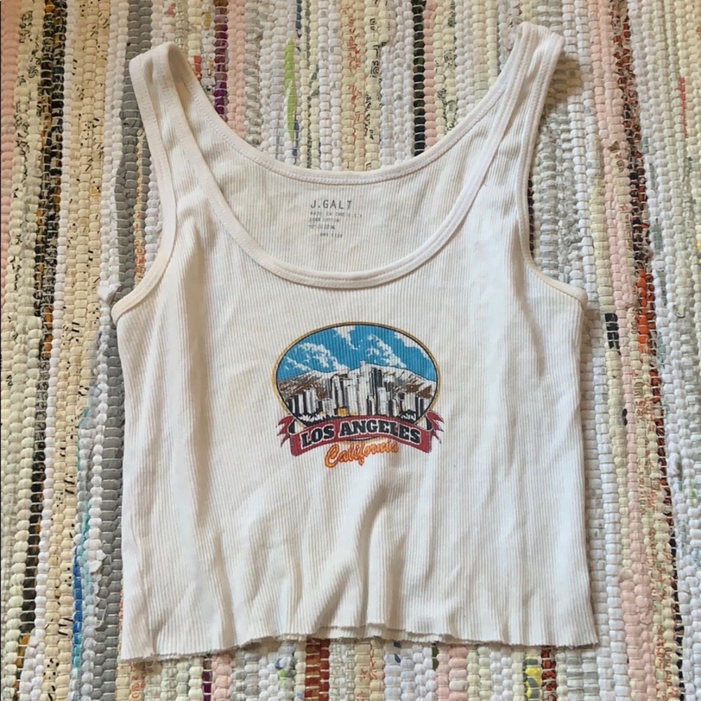 Brandy melville los angeles graphic tank